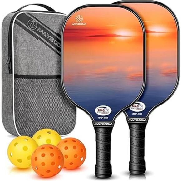 Pickleball Paddles Set of 2 or 4, USAPA Approved Pickleball Paddles Set - Picture 7 of 7